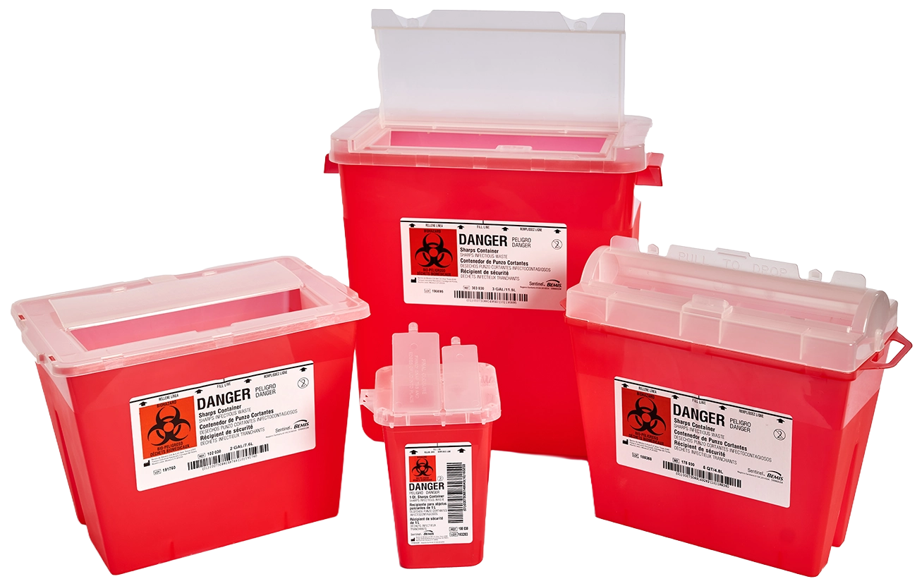 Sharps Disposal Container